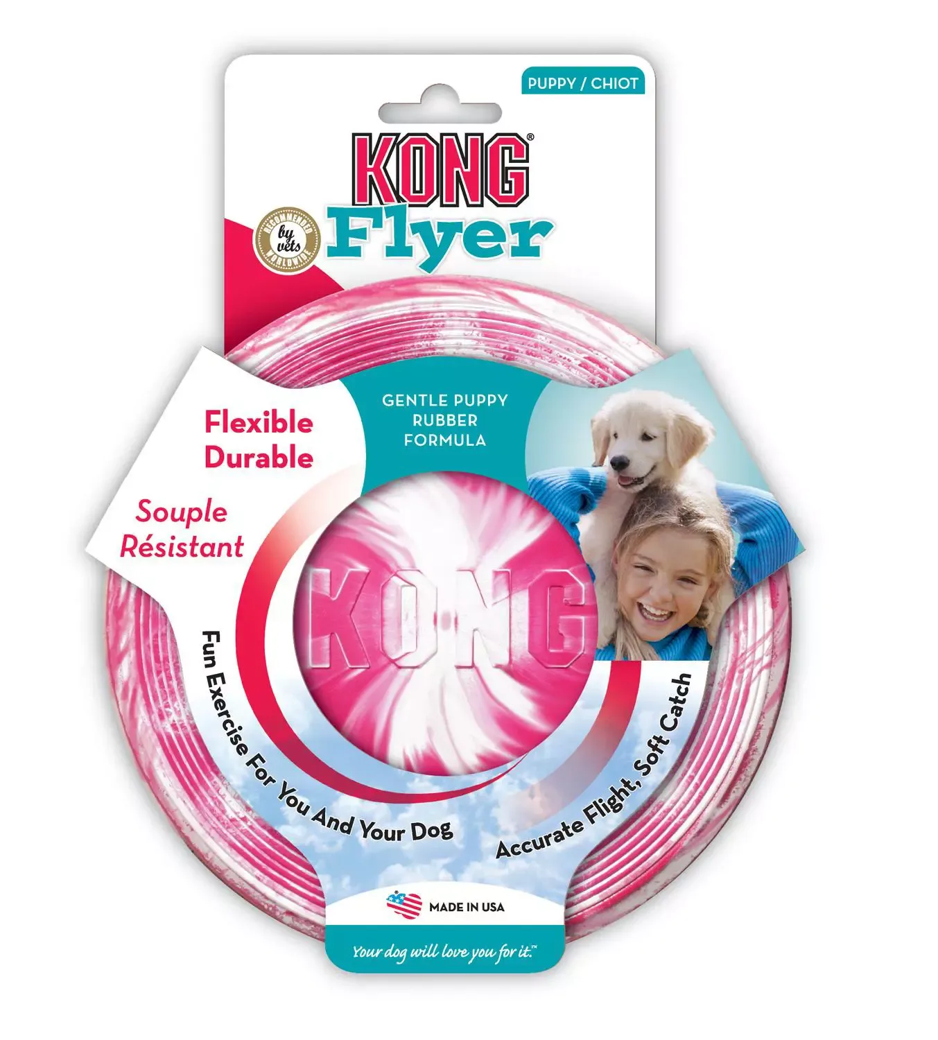 Hundeleke Kong Puppy Flyer