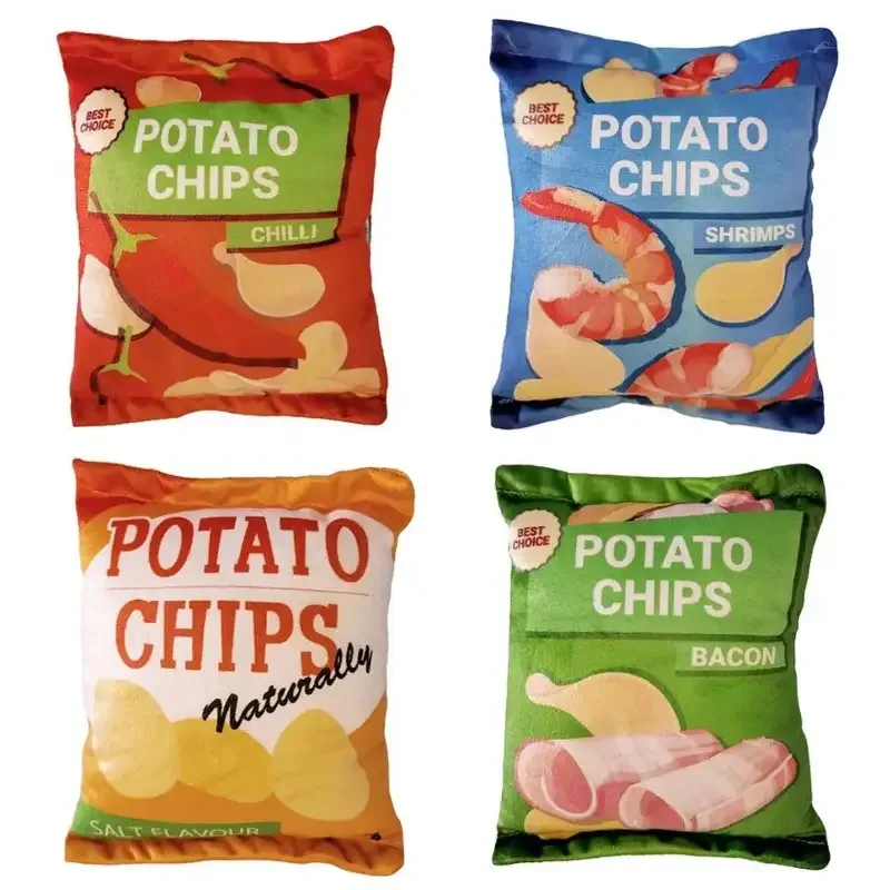 Hundeleke – Potetchips med piper