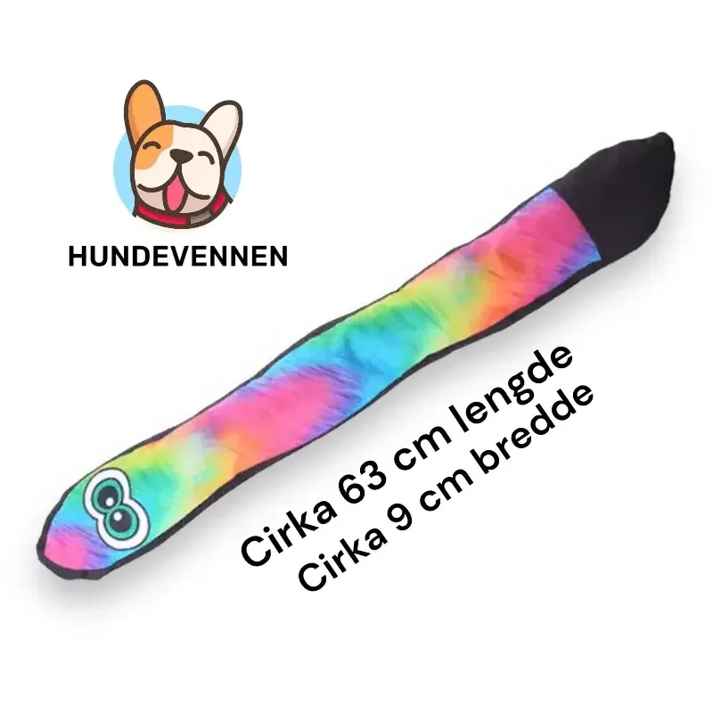 Hundeleke slange – Fargerik og myk lekeslange