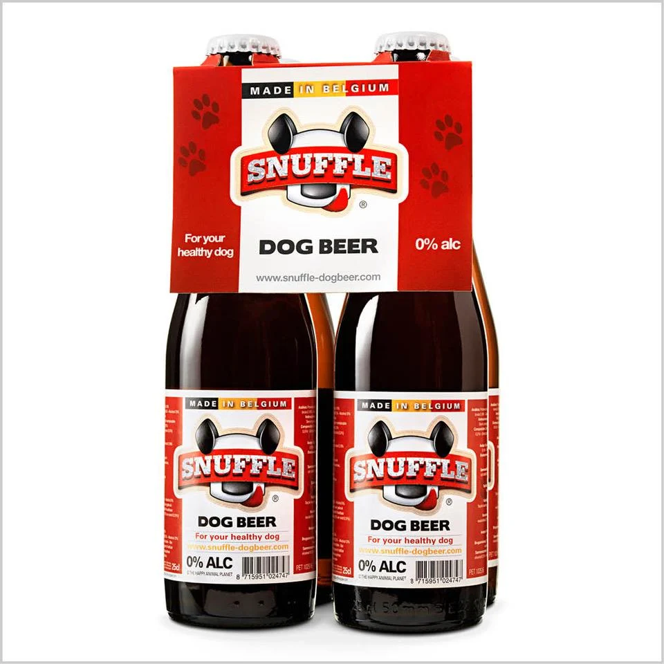 HUNDEØL 25cl m. biffsmak flaske