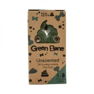 Hundeposer Green Bone Unscented 8 PK / 120 poser