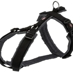 Hundesele Trekking Sort/Grafitt Grå S/M 44-53cmx20mm