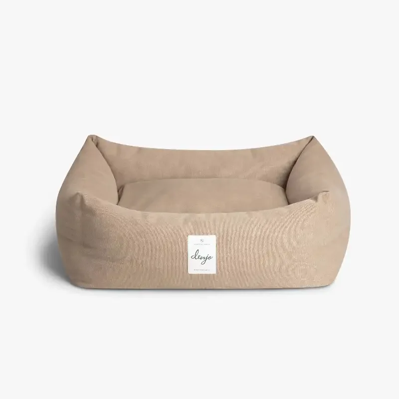 Hundeseng Classic Nest Sand Beige – Denjo Dogs