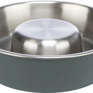 Hundeskål rustfri Slow Feed Labyrint 1,4L ø21cm