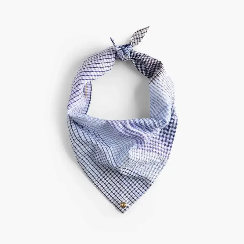 Hundeskjerf Upcycled med gullfarget Nagle – Denjo x Eton