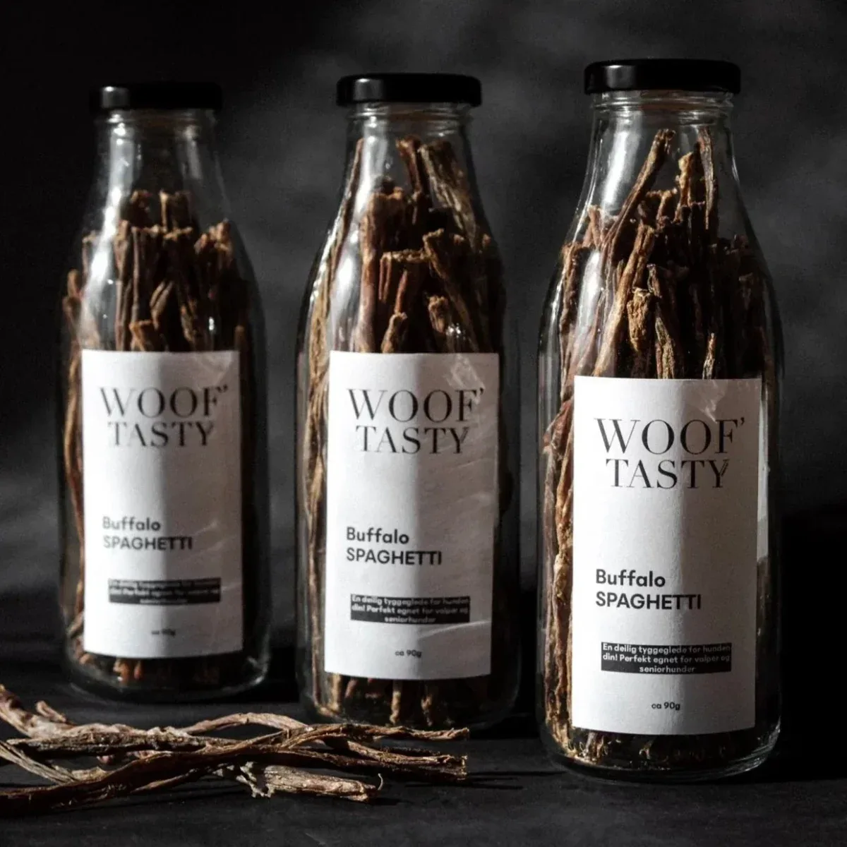 Hundesnacks – 100% bøffel