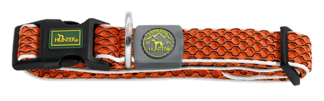 Hundhalsband Hilo Vario Basic Mesh Orange