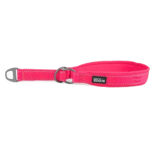 Hundhalsband Rufus halvstryp Rosa
