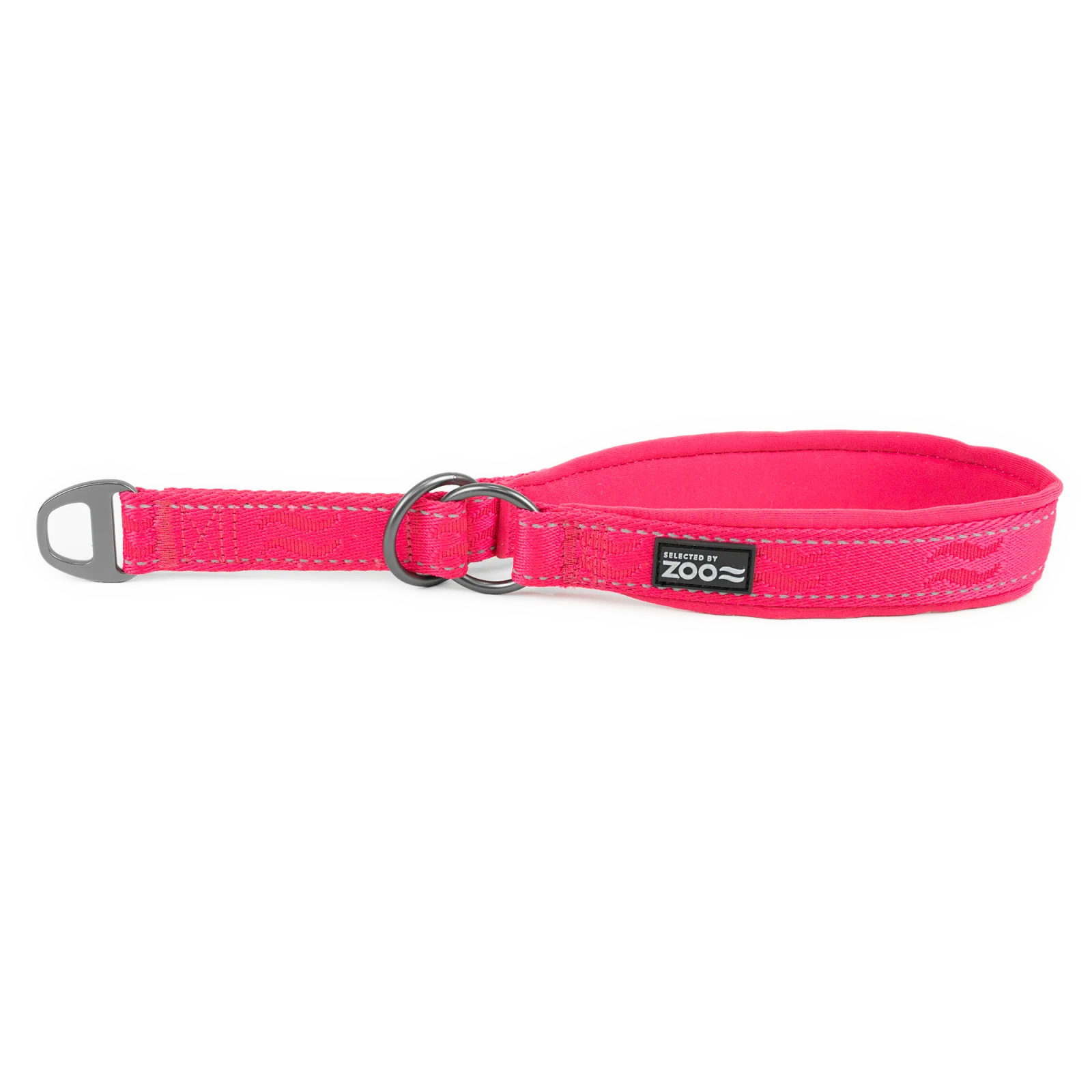 Hundhalsband Rufus halvstryp Rosa