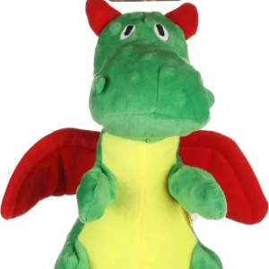 Hundleksak Riso Drake Grön 26Cm