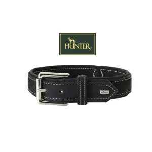 Hunter, Collar, ‘Hunting’, 50/S-M, Cowleather Black