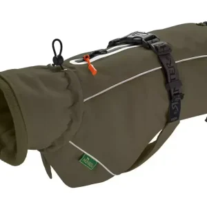 Hunter Nordby Vinterdekken (25 cm) – Olivengrønn, Vanntett & Varm | For Minihunder & Valper