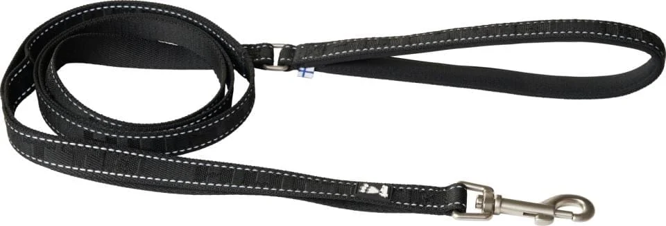 Hurtta ECO Casual Kobbel m/refleks Raven 20mmx180cm