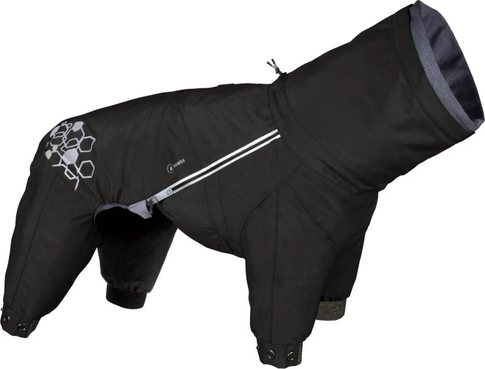 Hurtta Mudventure Overall Eco regndress Raven 40M