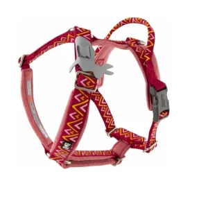 Hurtta Razzle-Dazzle ECO Y-sele 80-100 cm, Beetroot
