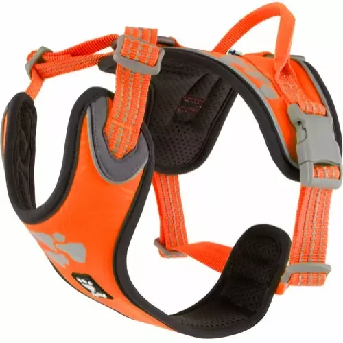 Hurtta Weekend Warrior sele 45-60 cm, neon orange