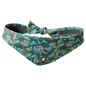 Hurtta Zhero Dog Safety Bandana ECO Peacock Small
