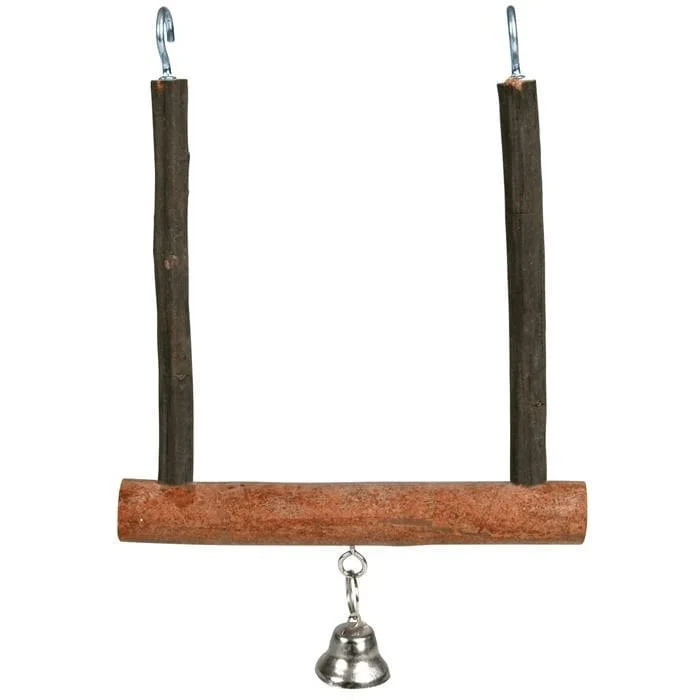Huske naturtre med bjelle 12x15cm