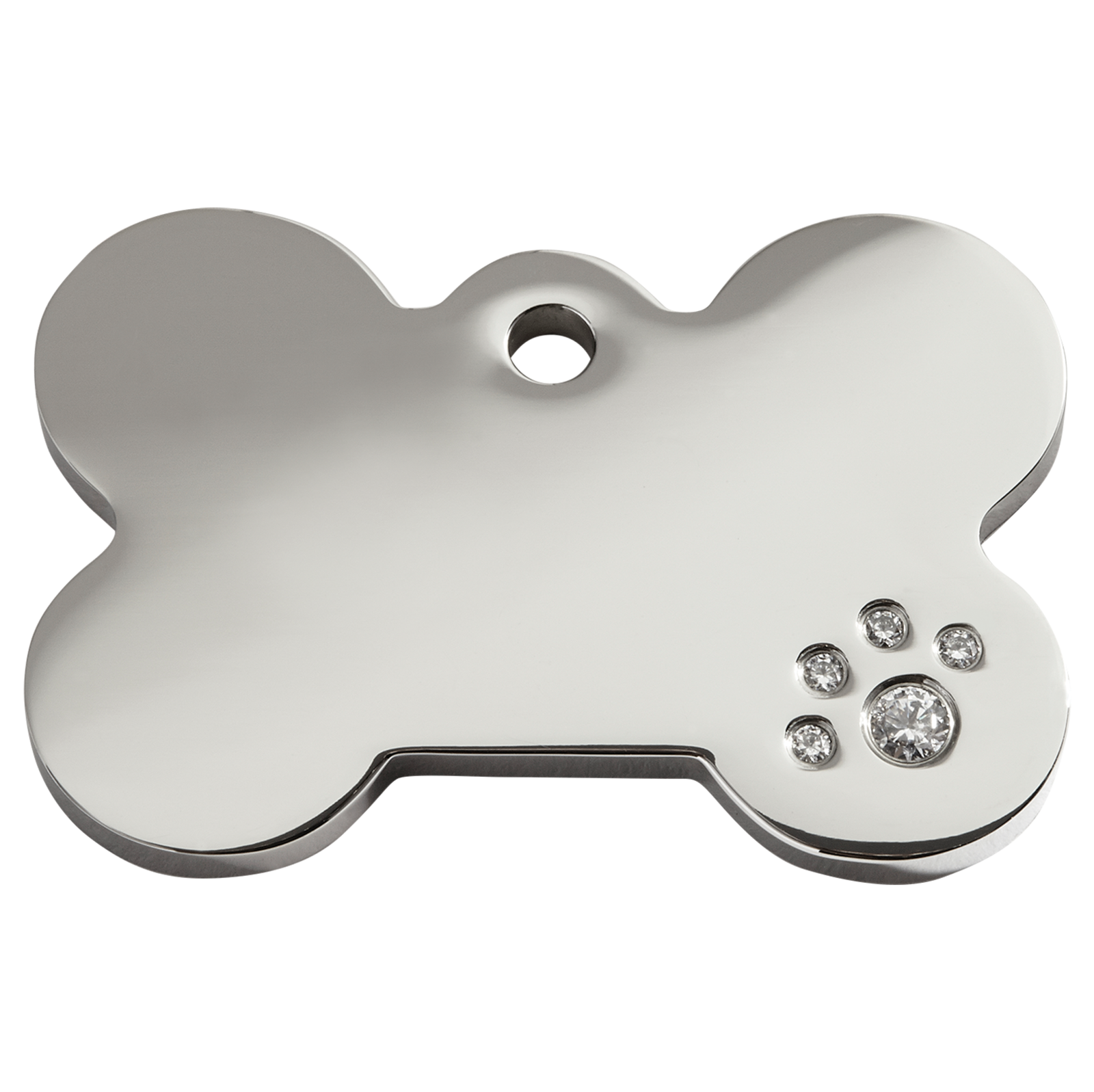 ID-Brikke Diamante Swarovski Knokkel