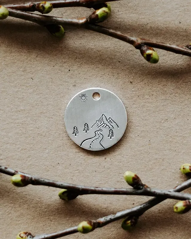 Id-brikke sirkel – landskap