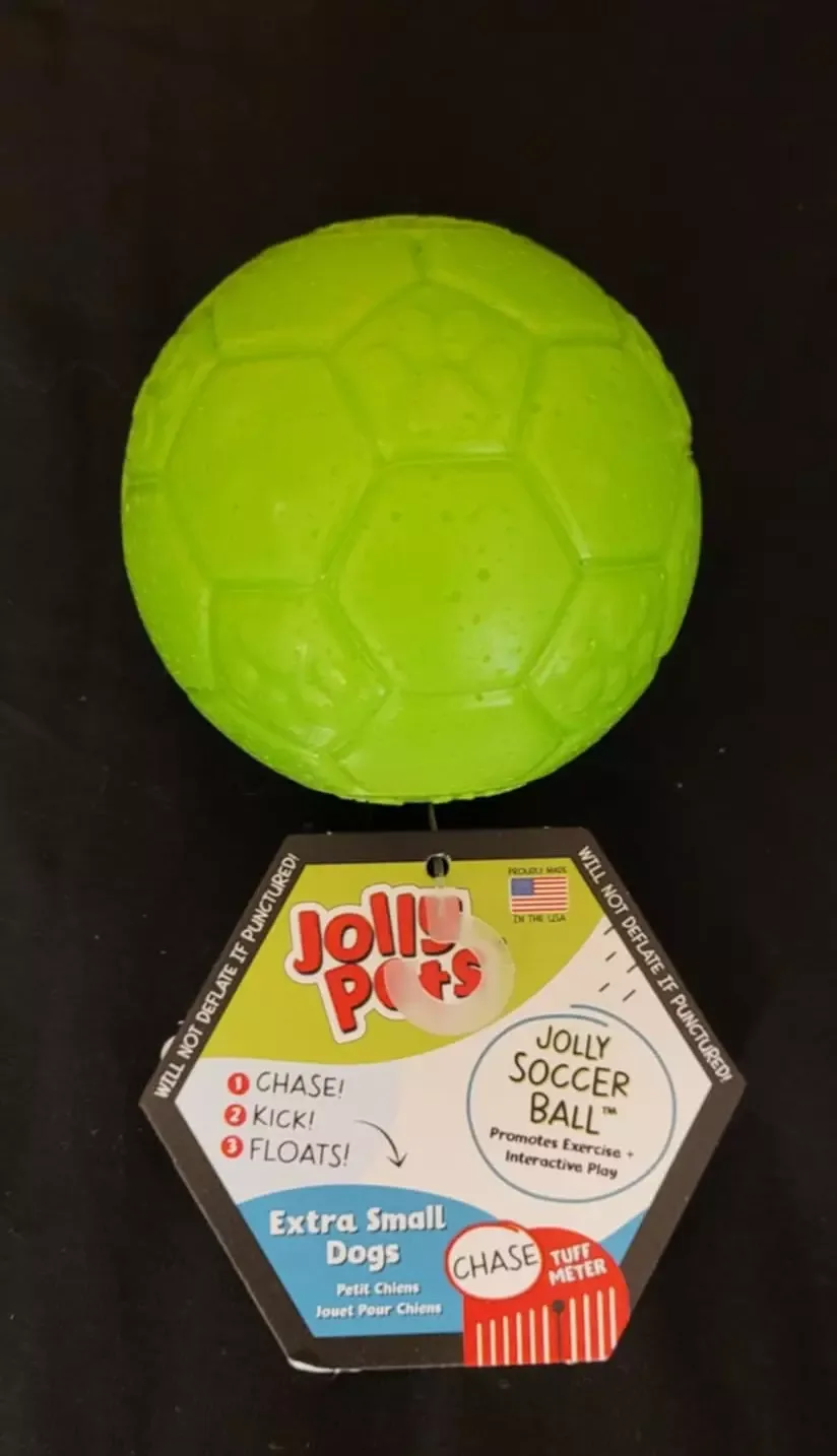 Jolly Mini Soccer Ball 10 Cm Grønn