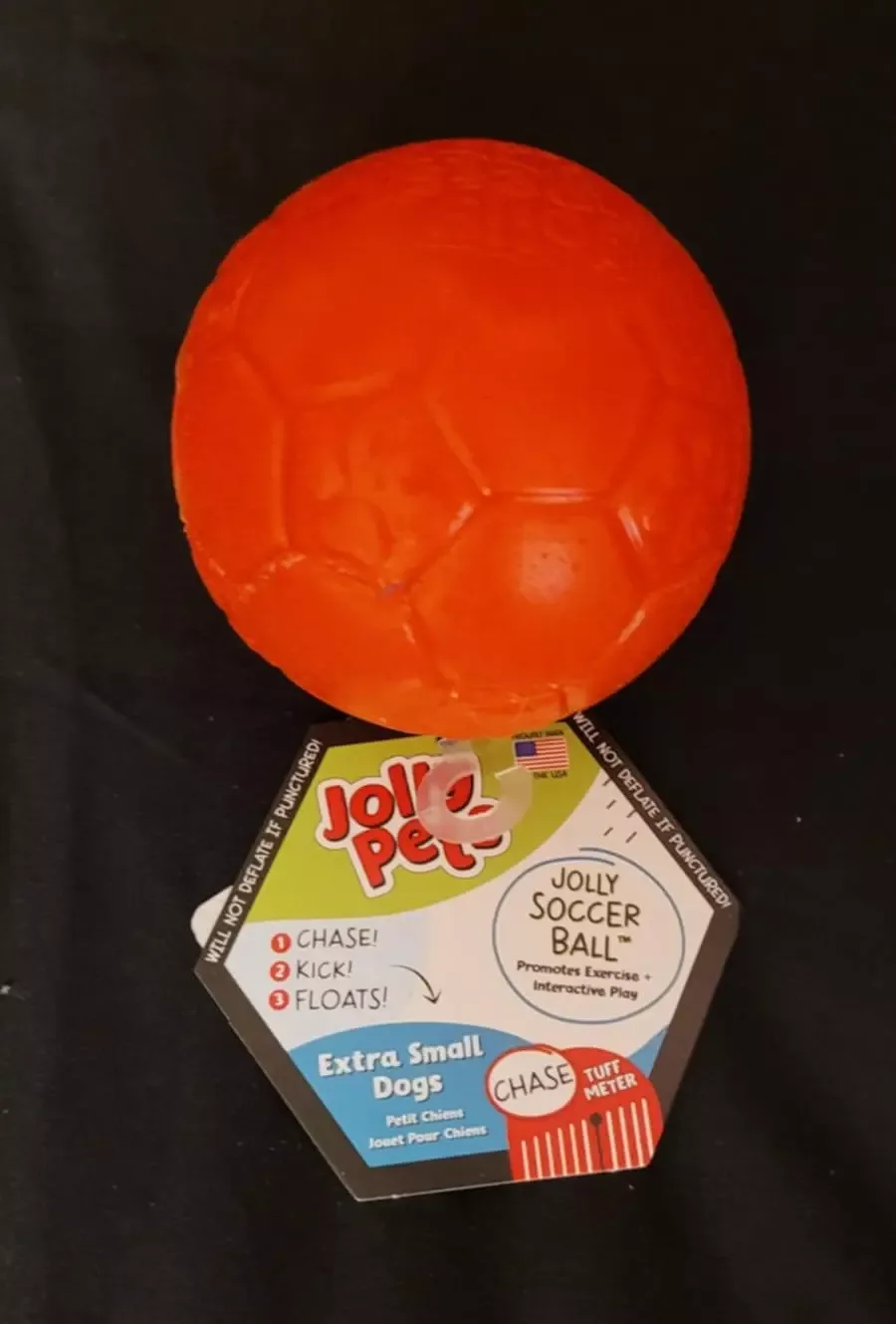 Jolly Mini Soccer Ball 7,5Cm Oransje