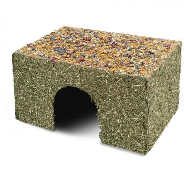 JR Farm Høyhus m/blomstertak 37x24x21cm