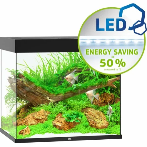 Juwel Akvarium Led Lido 200 Svart 70X51X65Cm 200L