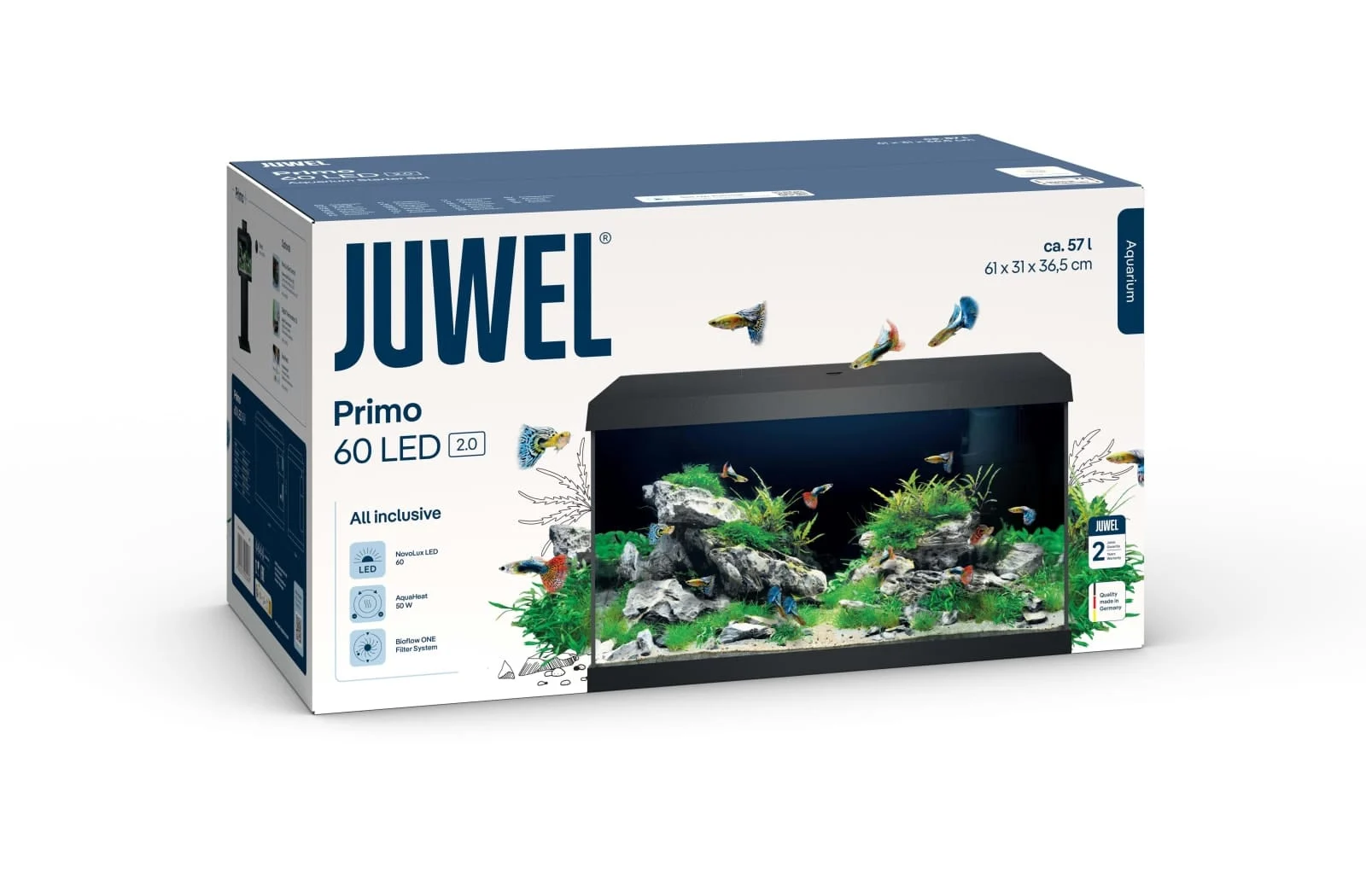 Juwel Primo akvarie sort 60L