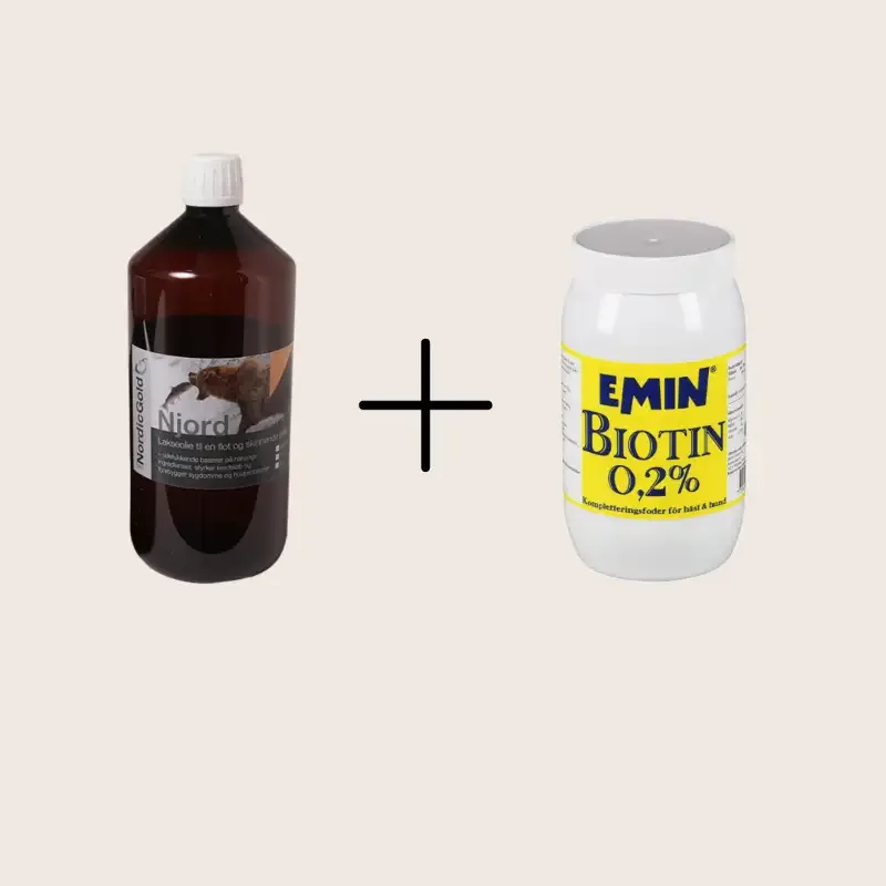 Kampanje: Biotin og laksolje – mot kloløsning, og for sterkere klør
