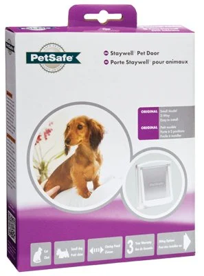 KATTE -OG SMÅHUNDSLUKE PetSafe, 715 Hvit