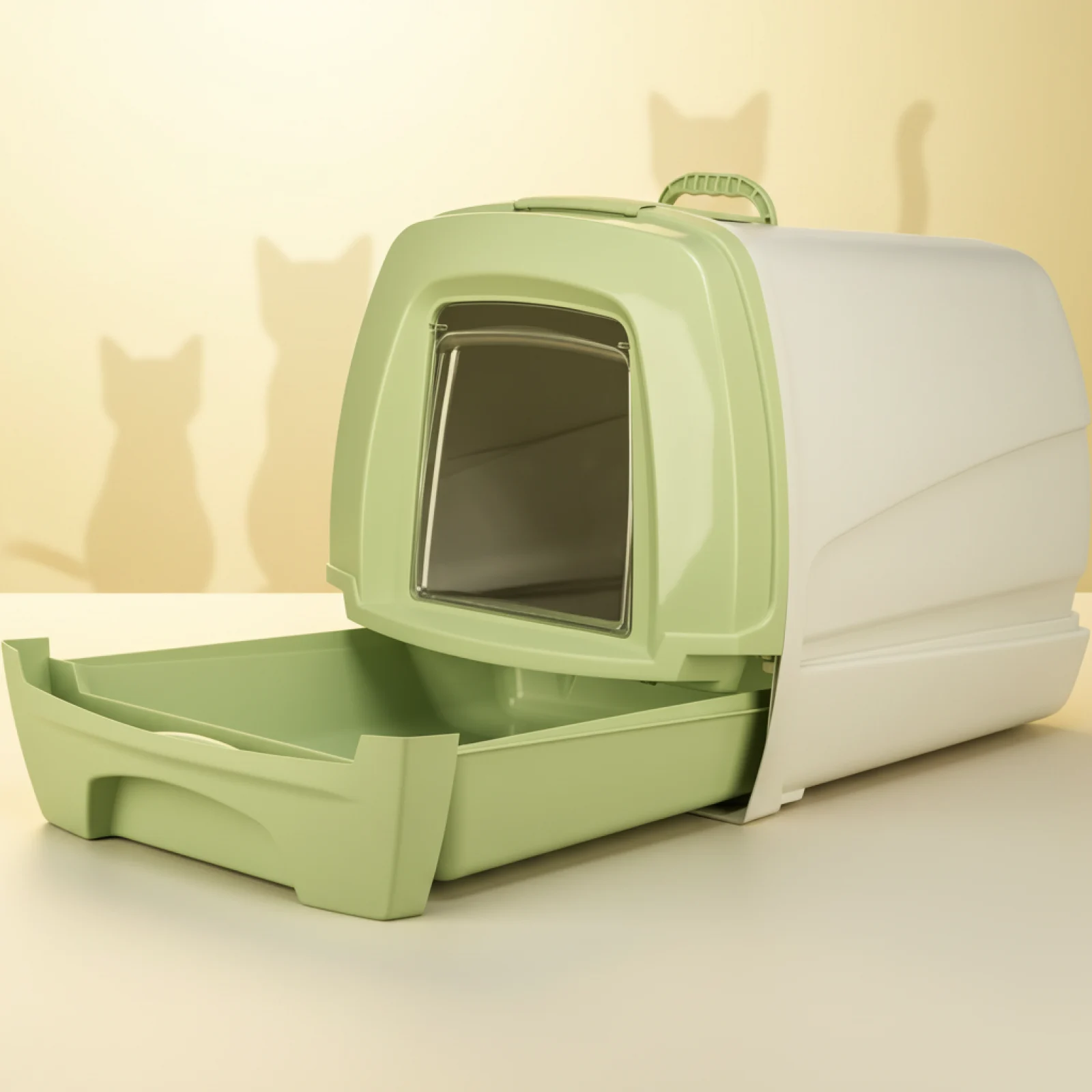 Kattebakke med uttrekksskuff EasyDraw -Trixie