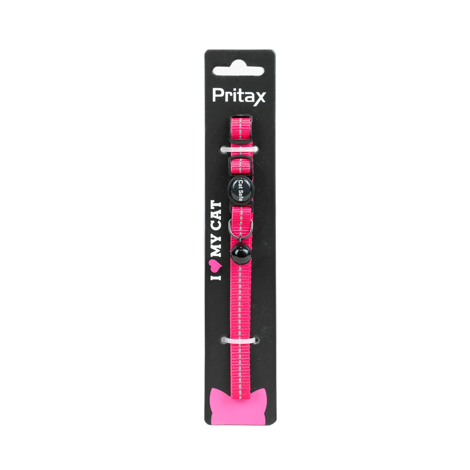 Kattehalsb氓nd Maja Pink