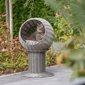 Kattehule rund utendørs Amalia polyrattan – Trixie