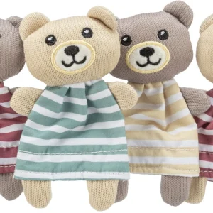 Katteleke bamse i polyester m/catnip 12cm
