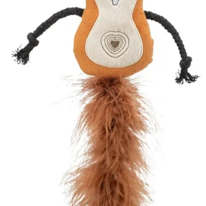 Katteleke ekorn i plysj 12cm/24cm