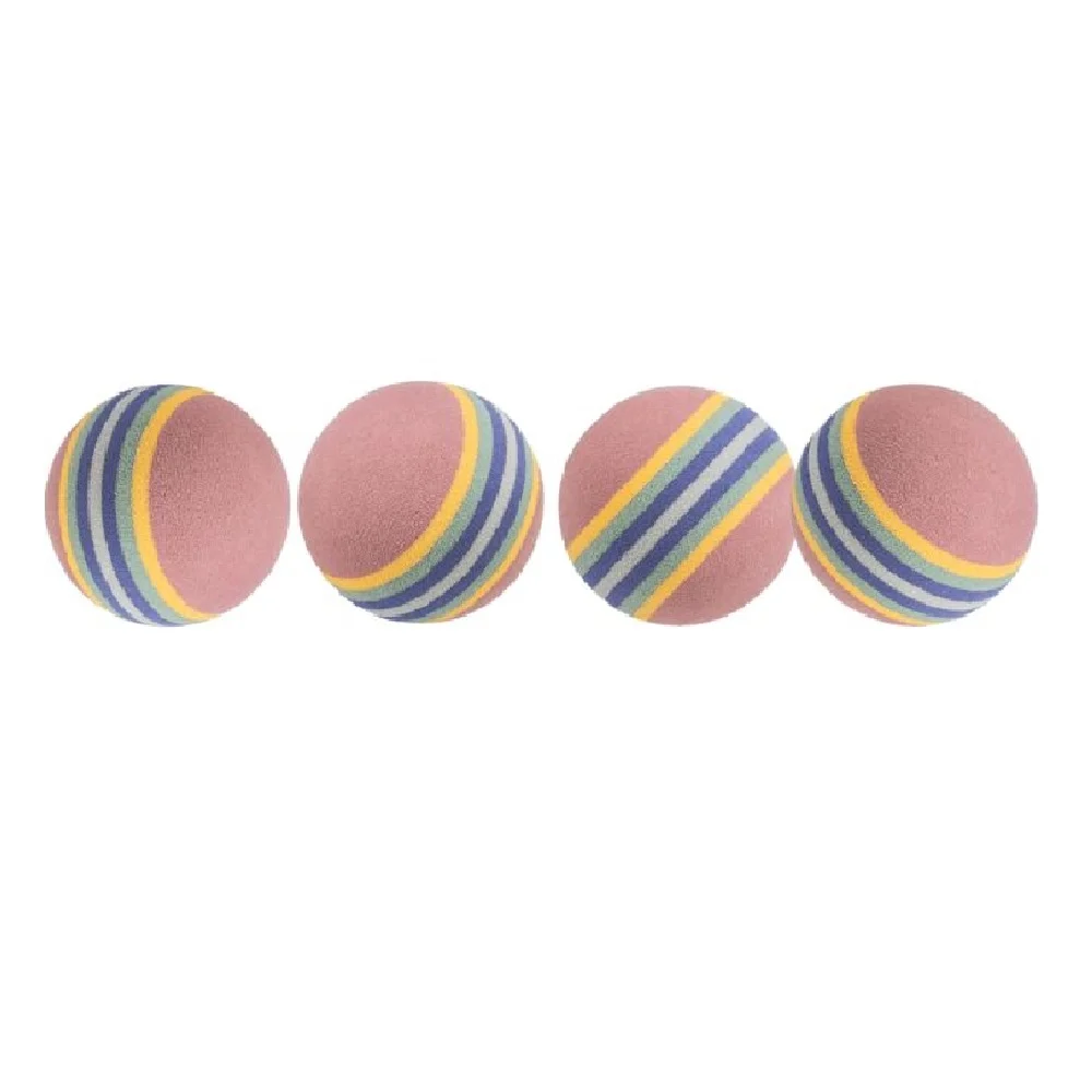 Katteleke regnbueballer 4pk