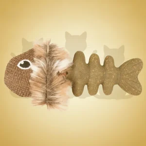 Kattelekefisk med catnip – Delight Fish 9 cm