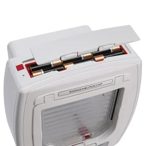 Katteluke Swing Microchip Hvit