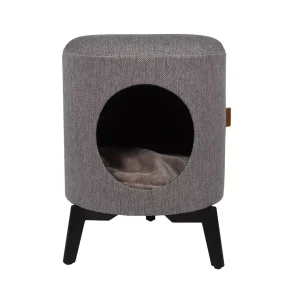 Kattemøbel 434-464380 Kattehus Louis Taupe 35X35X46Cm