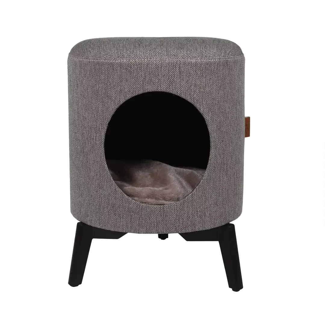Kattemøbel 434-464380 Kattehus Louis Taupe 35X35X46Cm