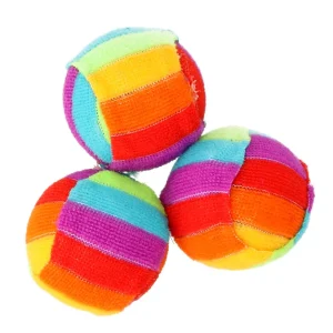 Kattleke Regnbueball Flerfarget