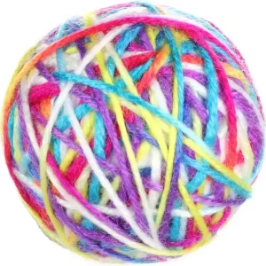 Kattsaker Abir Bollmix Med Skallra 6Cm