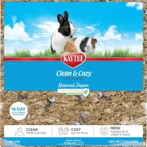 Kaytee Clean & Cosy Extreme Odor Control Natural Papirstrø 70L