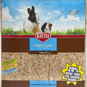Kaytee Clean & Cosy Natural Papirstrø 72L