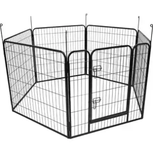 KENNEL ZECTA BLACK 205x80CM (hundegård)