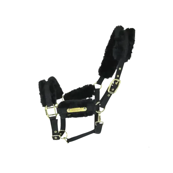 Kentucky nylon sheepskin halter