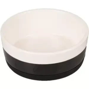 Keramikk skål sort/hvit 14CM 420ML(6)