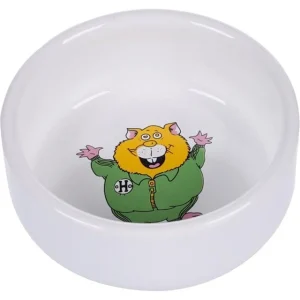 Keramikksk氓l Hamster Hvit 75ml