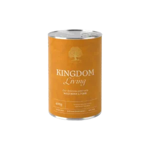 Kingdom Living Pâté 400g – Smakfull og kornfri våtfôr med vilt og svin